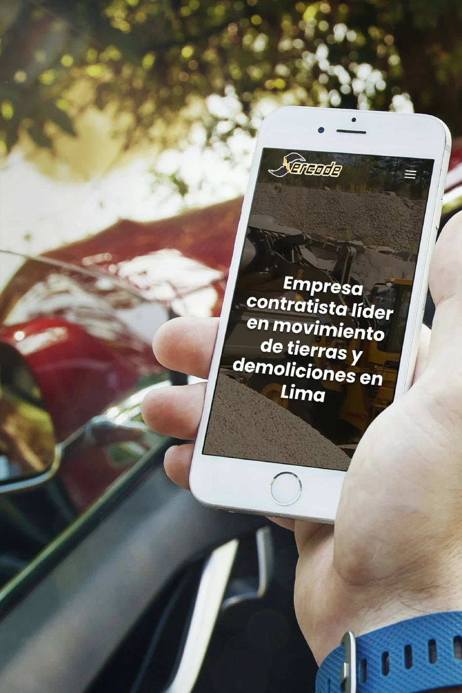 Una web corporativa construida para posicionar experiencia, maquinaria y confianza