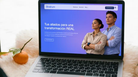 Una web para presentar transformación digital con estrategia, claridad y visión de negocio