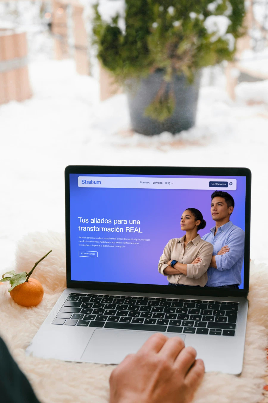 Una web para presentar transformación digital con estrategia, claridad y visión de negocio